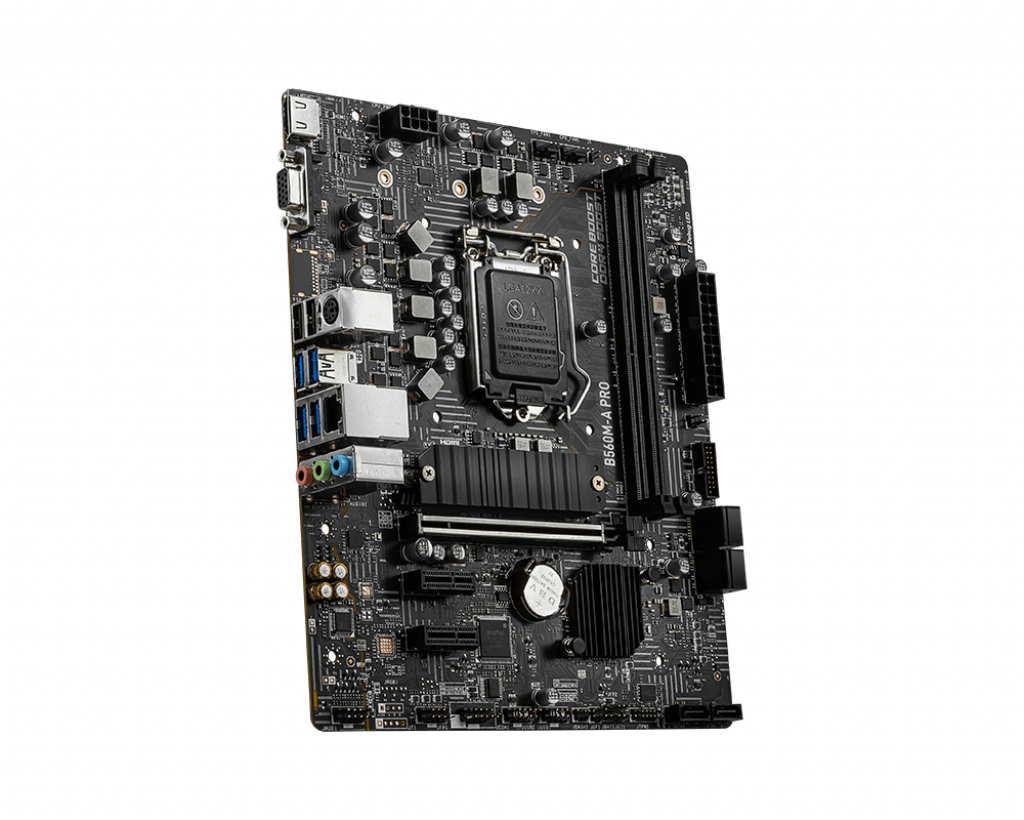 MOTHERBOARD MSI B560M-A PRO 1200 MATX 2XDDR4